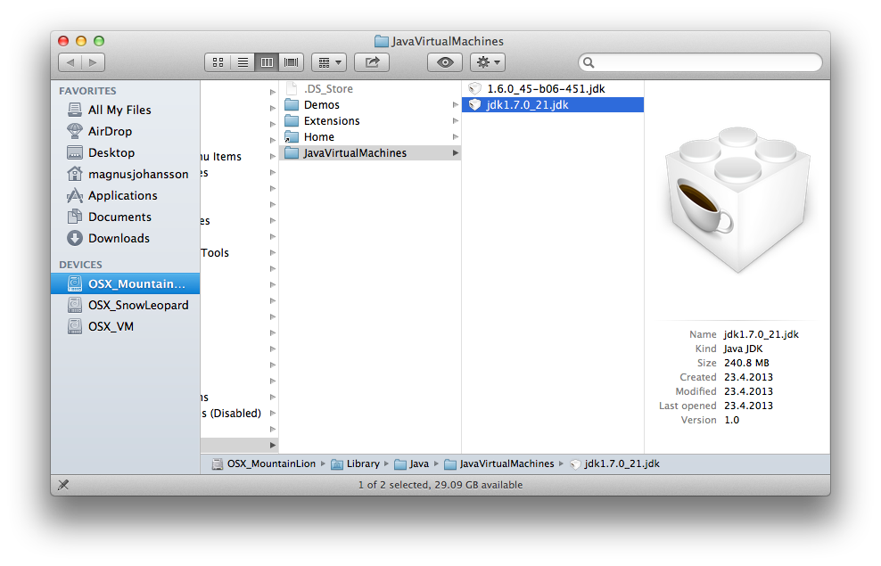 Mac os java 7 download 64-bit